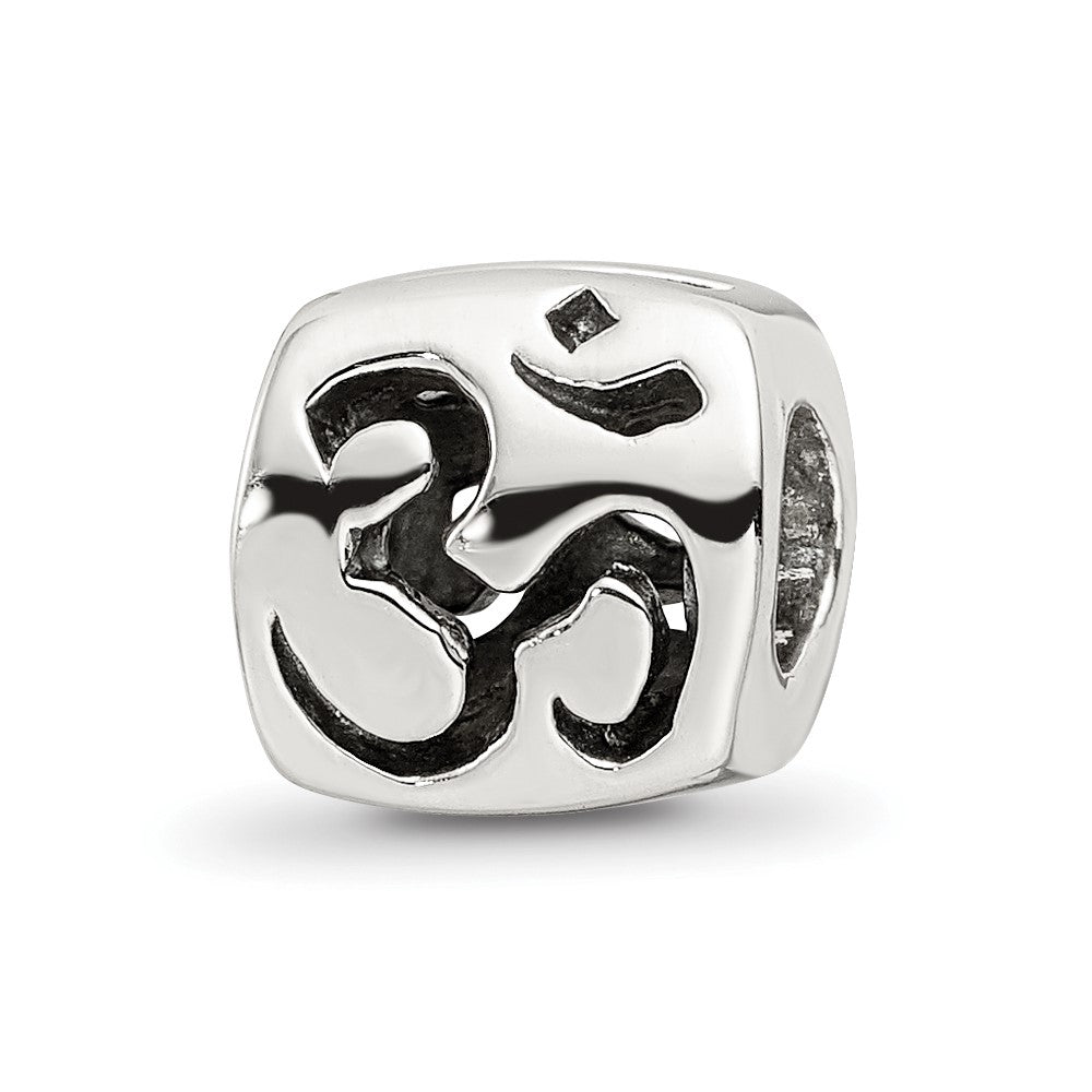 Sterlingsilber Reflections Om Symbol Perle