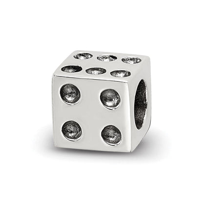 Sterlingsilber Antik Reflections Dice Perle