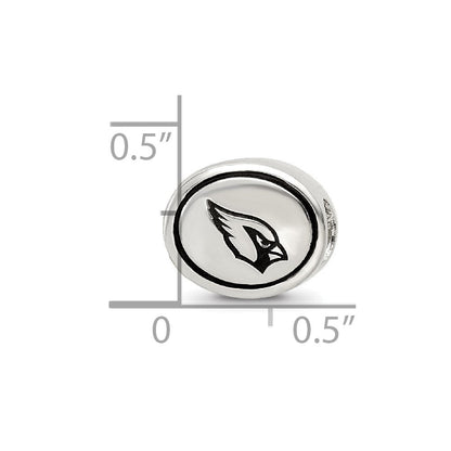 Sterlingsilber Antikisiert Arizona Cardinals Nfl Perlen