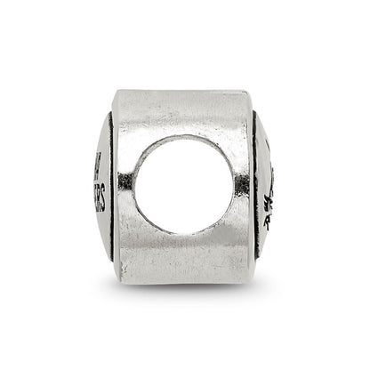 Sterlingsilber Antikisiert Carolina Panthers Nfl Perle