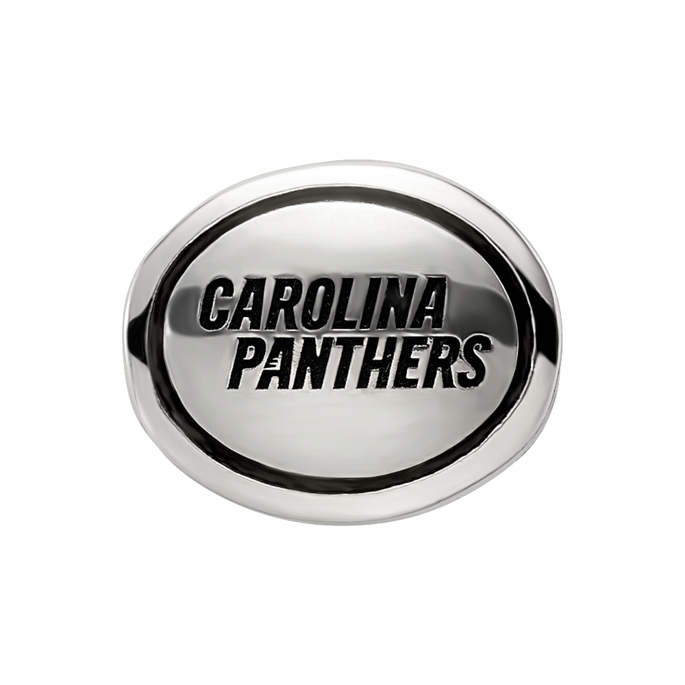 Sterlingsilber Antikisiert Carolina Panthers Nfl Perle