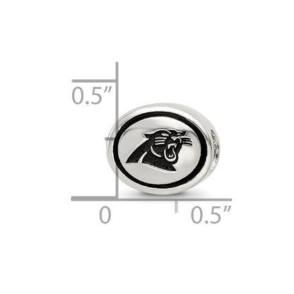 Sterlingsilber Antikisiert Carolina Panthers Nfl Perle