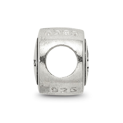 Sterlingsilber Antikisiert Chicago Bears Nfl Perle