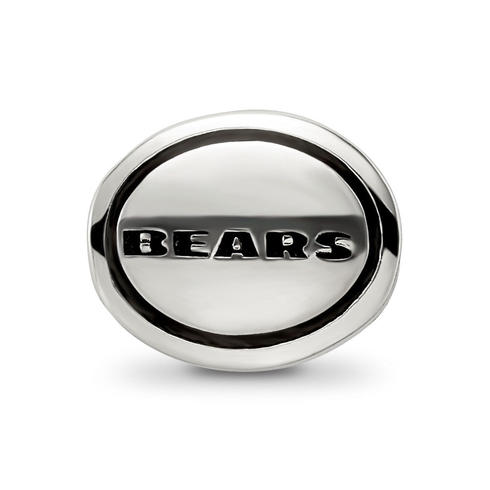 Sterlingsilber Antikisiert Chicago Bears Nfl Perle