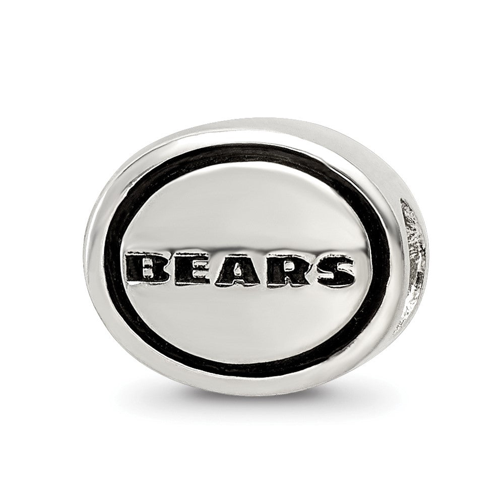 Sterlingsilber Antikisiert Chicago Bears Nfl Perle