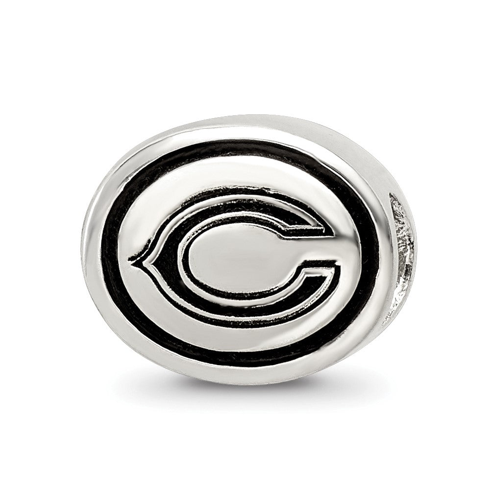 Sterlingsilber Antikisiert Chicago Bears Nfl Perle