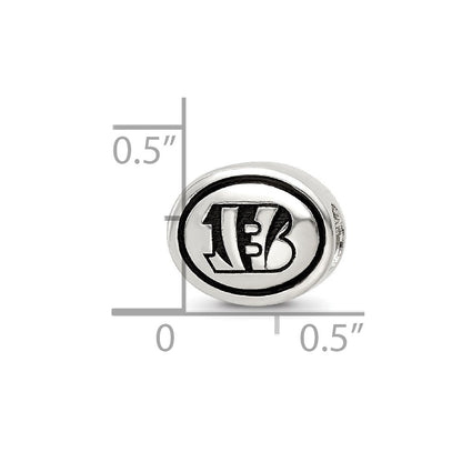 Sterlingsilber Antikisiert Cincinnati Bengals Nfl Perle