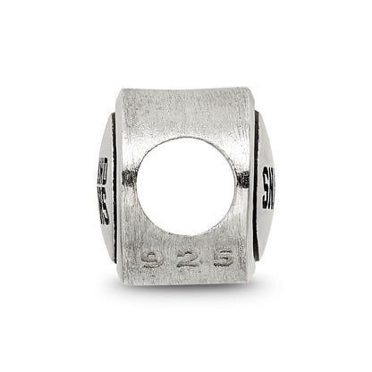 Sterlingsilber Antikisiert Cleveland Browns Nfl Perle