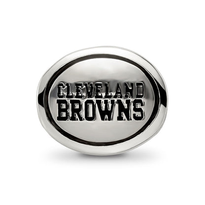 Sterlingsilber Antikisiert Cleveland Browns Nfl Perle