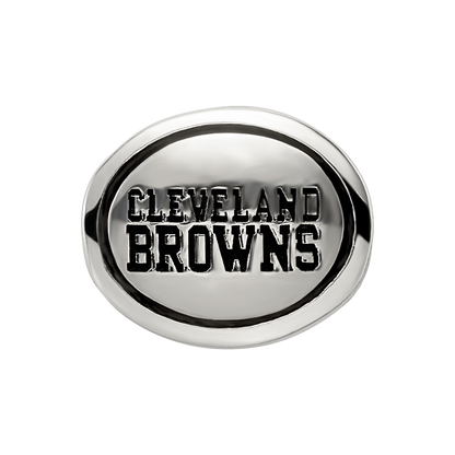 Sterlingsilber Antikisiert Cleveland Browns Nfl Perle