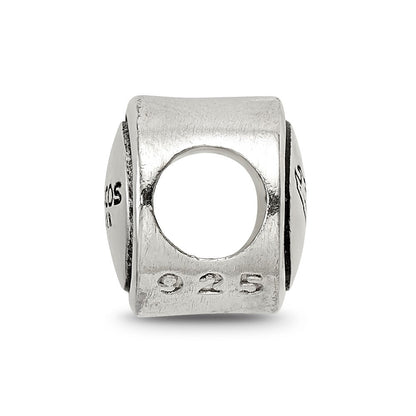 Sterlingsilber Antikisiert Denver Broncos Nfl Perle