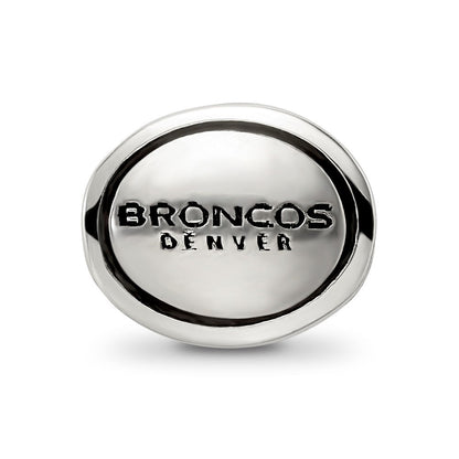 Sterlingsilber Antikisiert Denver Broncos Nfl Perle