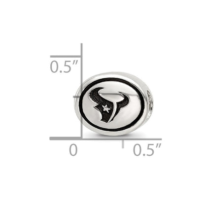 Sterlingsilber Antikisiert Houston Texans Nfl Perle