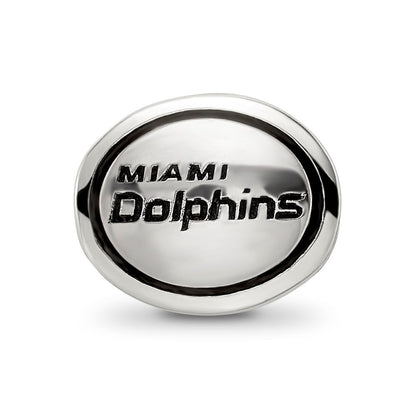 Sterlingsilber Antikisiert Miami Dolphins Nfl Perle