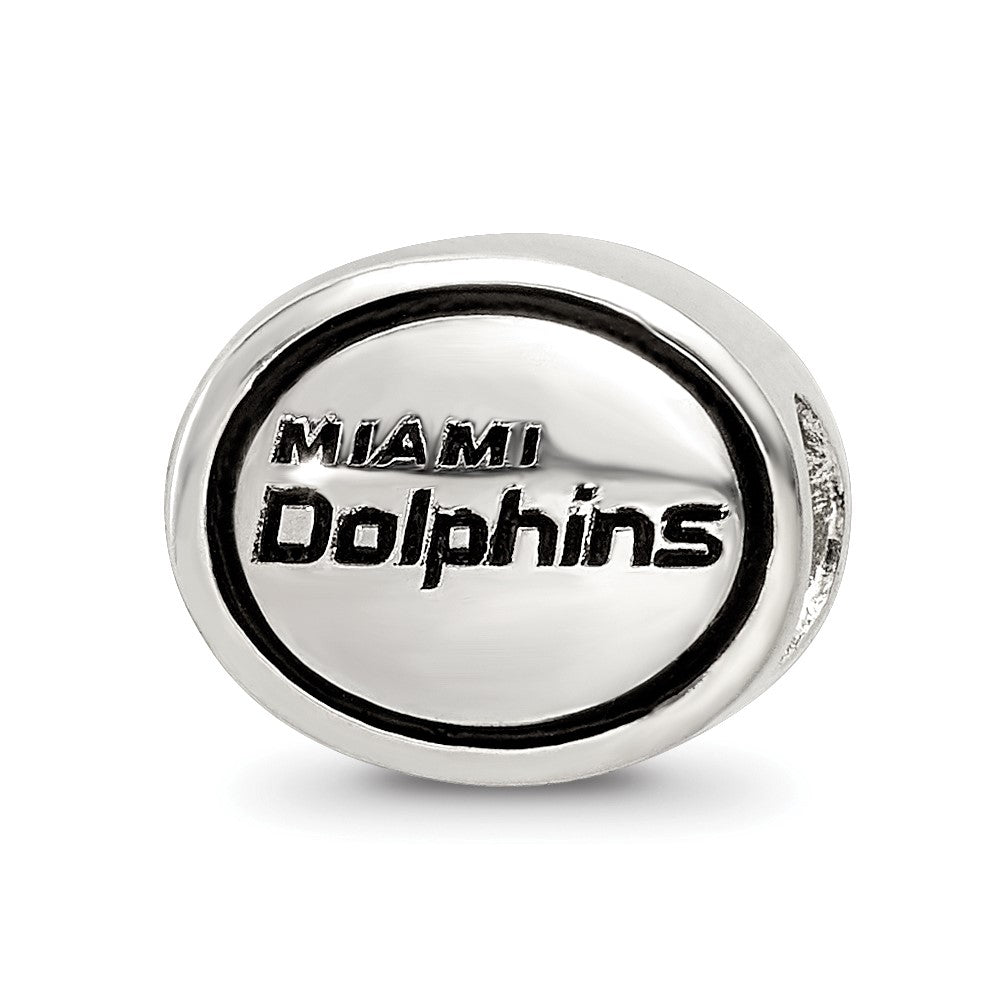 Sterlingsilber Antikisiert Miami Dolphins Nfl Perle