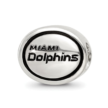 Sterlingsilber Antikisiert Miami Dolphins Nfl Perle