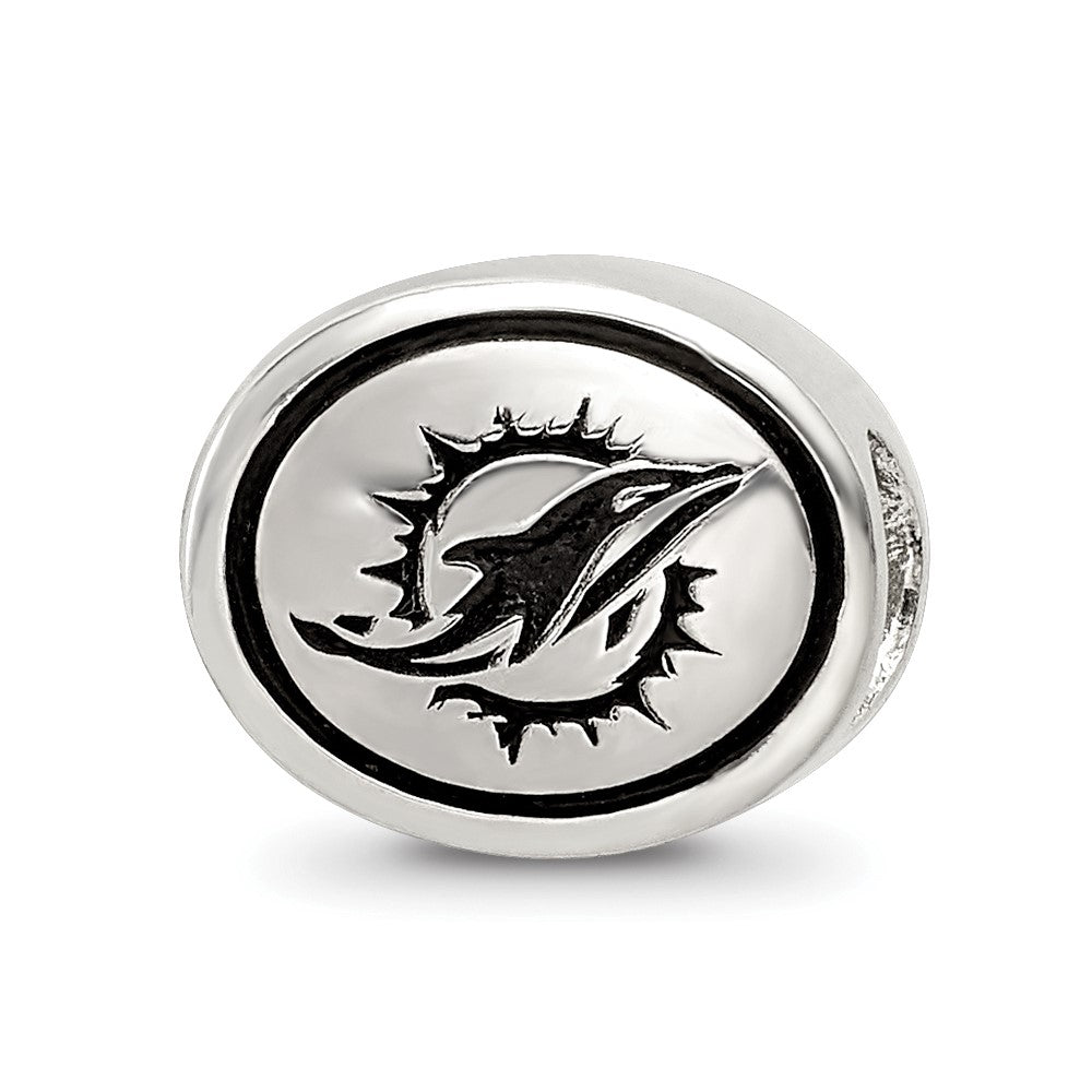 Sterlingsilber Antikisiert Miami Dolphins Nfl Perle