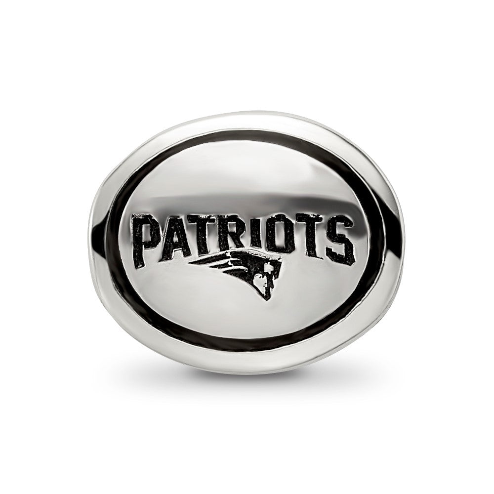 Sterlingsilber Antikisiert New England Patriots Nfl Perle