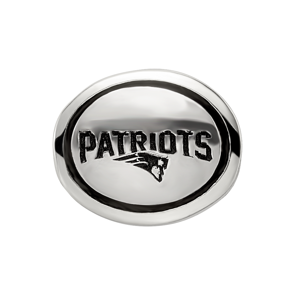 Sterlingsilber Antikisiert New England Patriots Nfl Perle