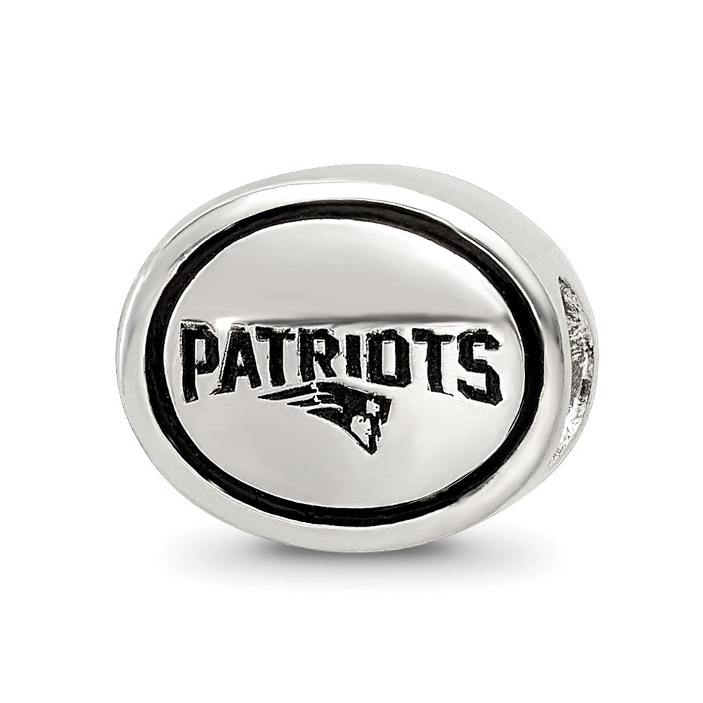 Sterlingsilber Antikisiert New England Patriots Nfl Perle