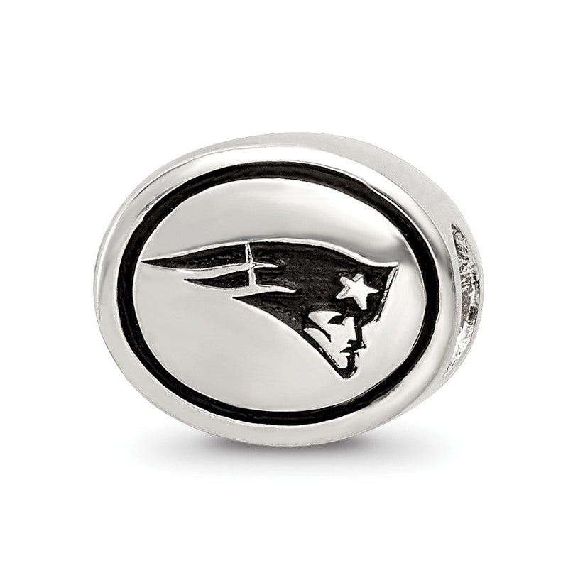 Sterlingsilber Antikisiert New England Patriots Nfl Perle