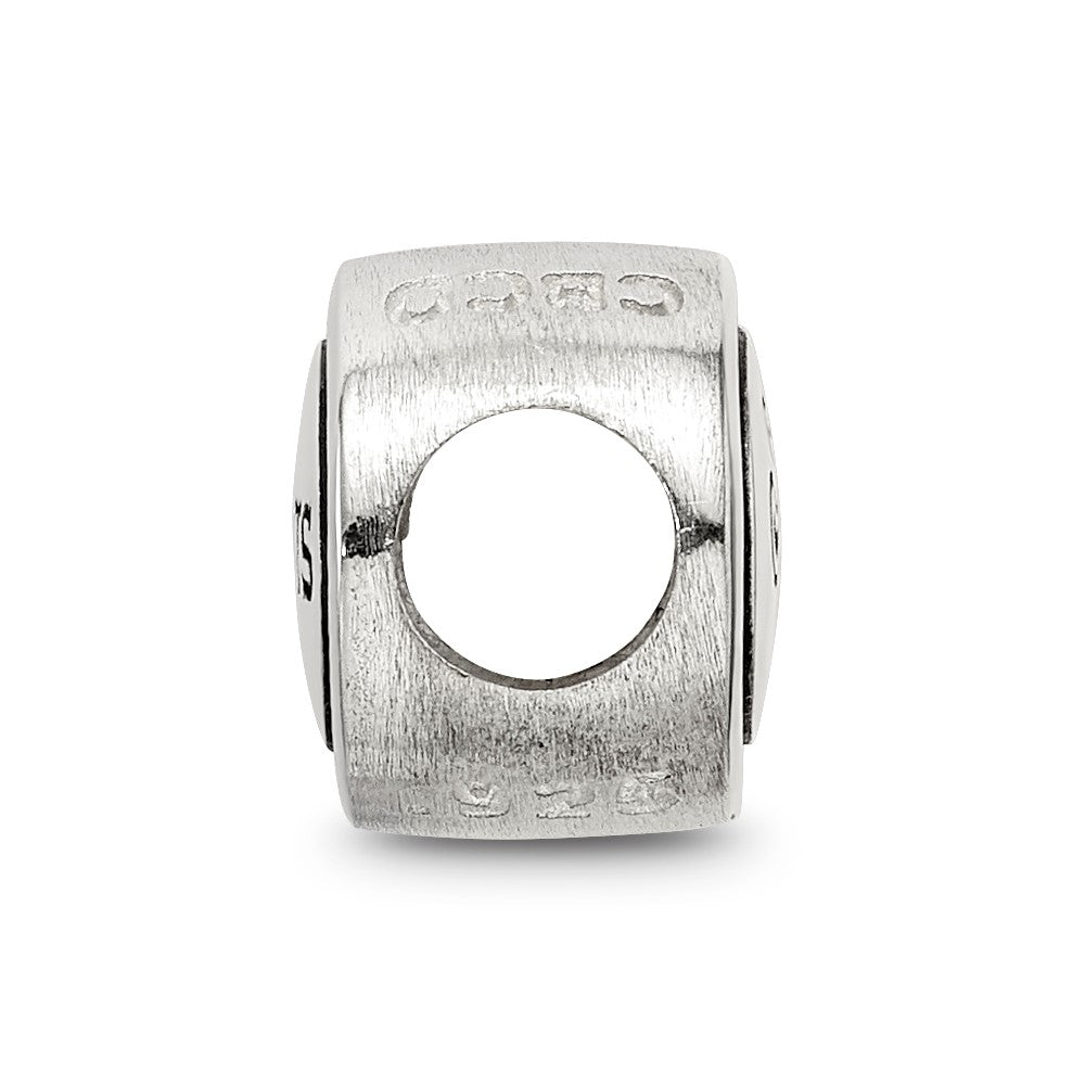 Sterlingsilber Antikisiert New Orleans Saints Nfl Perle