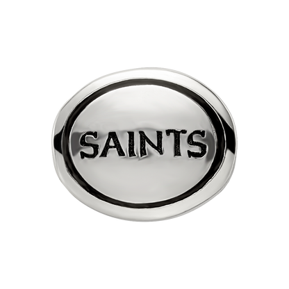 Sterlingsilber Antikisiert New Orleans Saints Nfl Perle