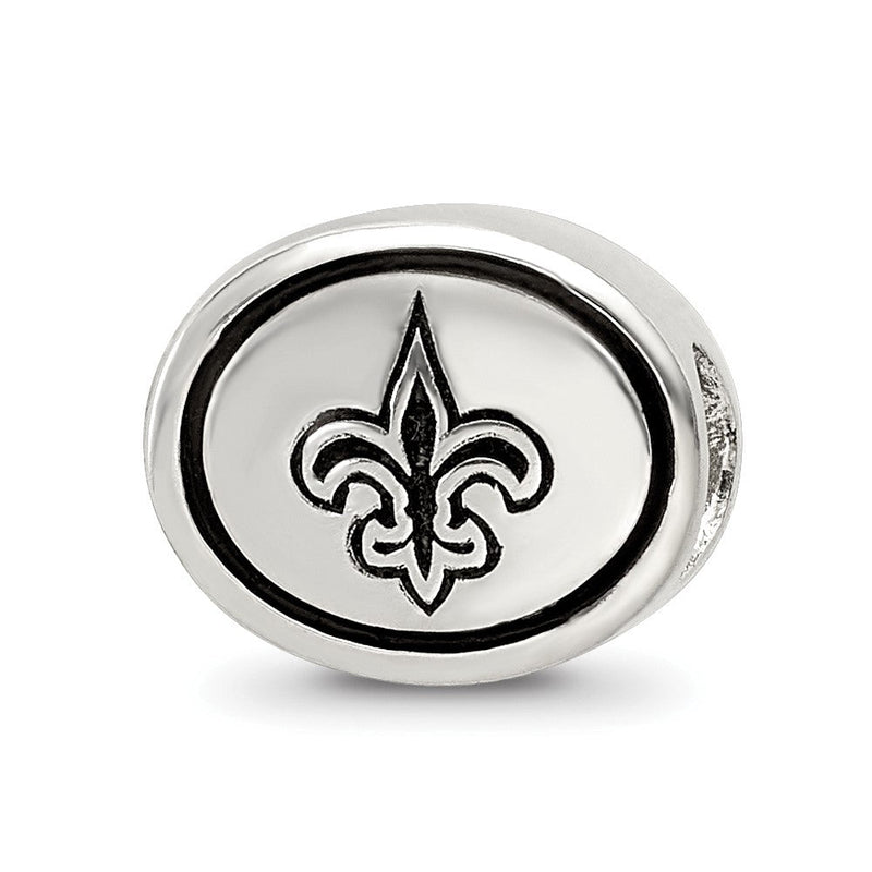 Sterlingsilber Antikisiert New Orleans Saints Nfl Perle