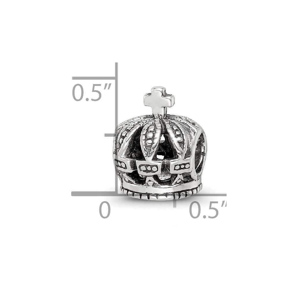 Sterlingsilber Reflections Krone Perle