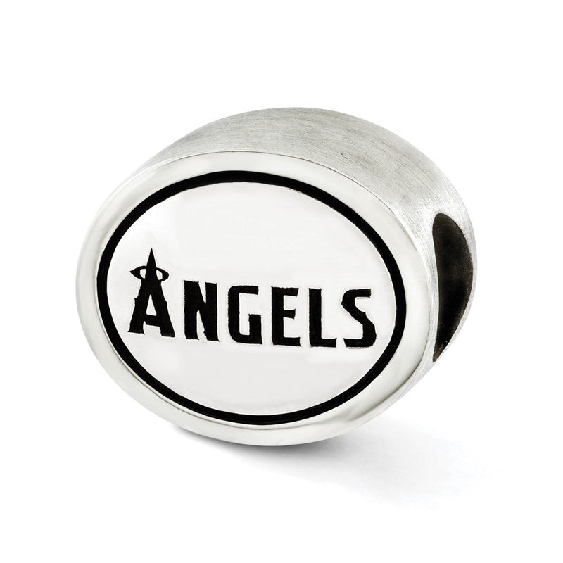 Sterlingsilber Mlb Siskiyou Schnalle Antikisiert Los Angeles Angels Perle