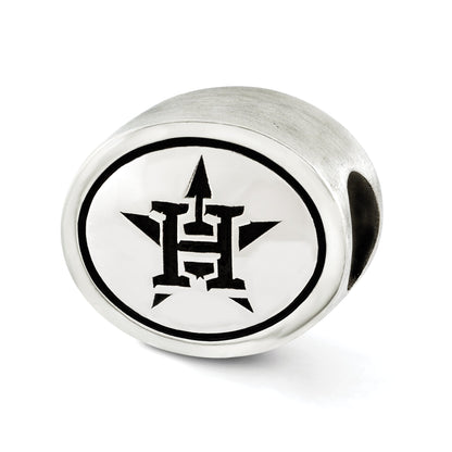 Sterlingsilber Mlb Siskiyou Schnalle Antikisiert Houston Astros Perle