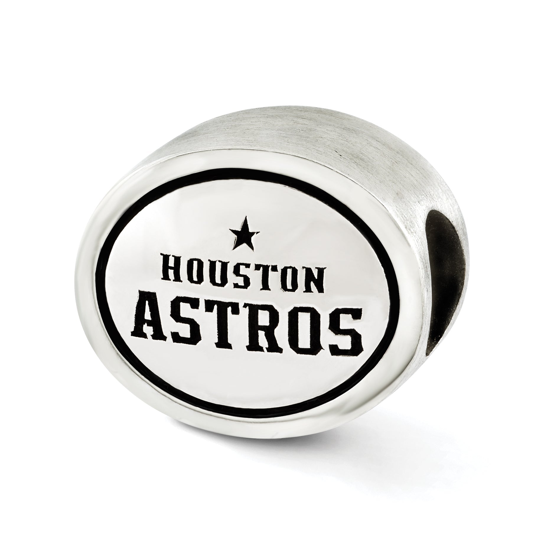 Sterlingsilber Mlb Siskiyou Schnalle Antikisiert Houston Astros Perle