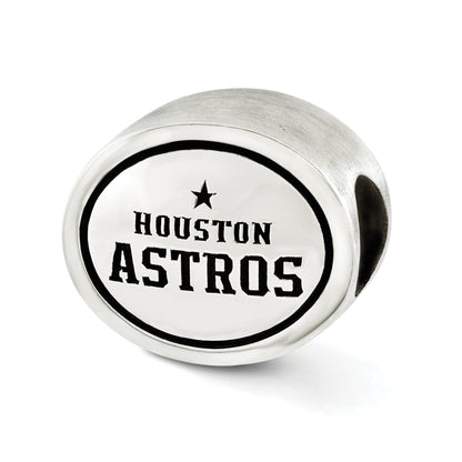 Sterlingsilber Mlb Siskiyou Schnalle Antikisiert Houston Astros Perle