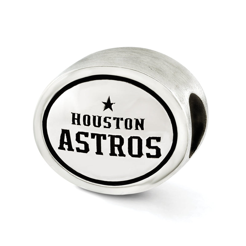 Sterlingsilber Mlb Siskiyou Schnalle Antikisiert Houston Astros Perle