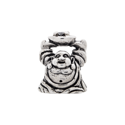 Sterlingsilber Reflections Zirkonia Buddha Perle