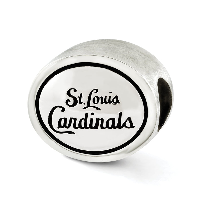 Sterlingsilber Mlb Siskiyou Schnalle Antikisiert St. Louis Cardinals Perle