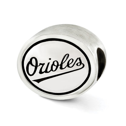 Sterlingsilber Mlb Siskiyou Schnalle Antikisiert Baltimore Orioles Perle