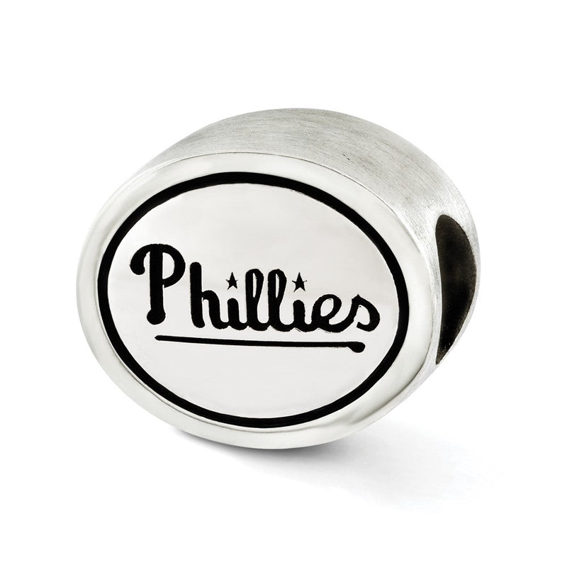 Sterlingsilber Mlb Siskiyou Schnalle Antikisiert Philadelphia Phillies Perle