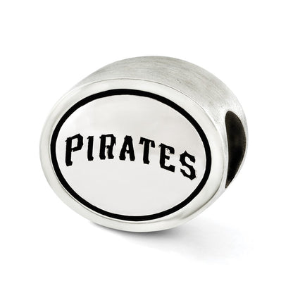 Sterlingsilber Mlb Siskiyou Schnalle Antikisiert Pittsburgh Pirates Perle