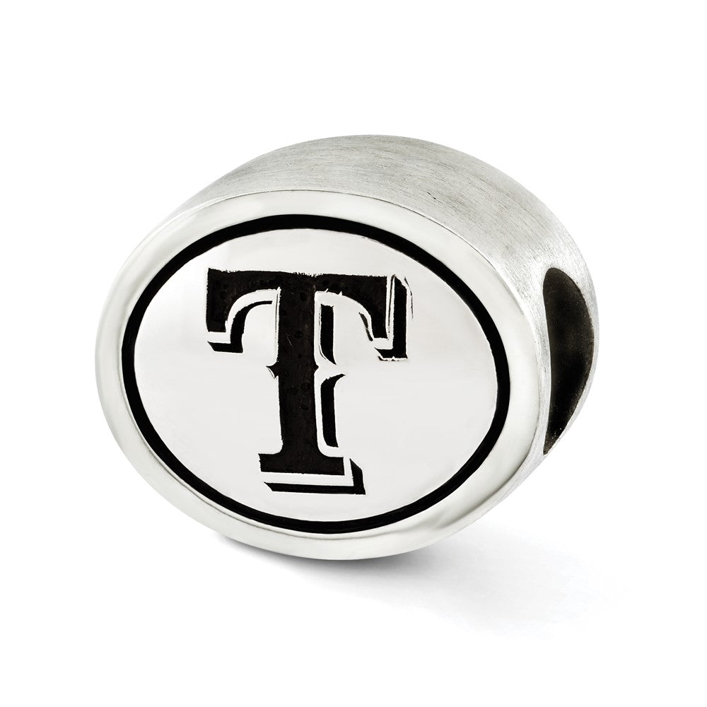 Sterlingsilber Mlb Siskiyou Schnalle Antikisiert Texas Rangers Perle