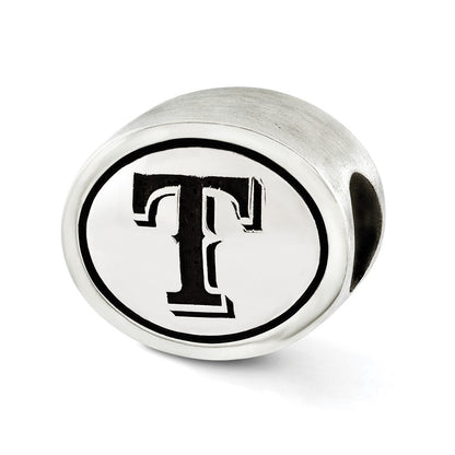 Sterlingsilber Mlb Siskiyou Schnalle Antikisiert Texas Rangers Perle