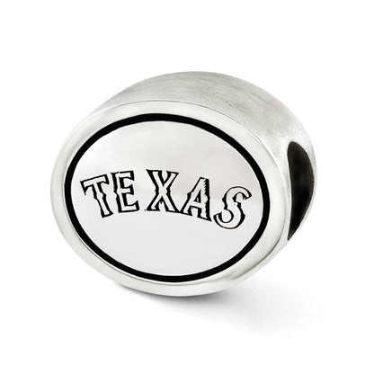 Sterlingsilber Mlb Siskiyou Schnalle Antikisiert Texas Rangers Perle