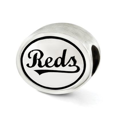 Sterlingsilber Mlb Siskiyou Schnalle Antikisiert Cincinnati Reds Perle