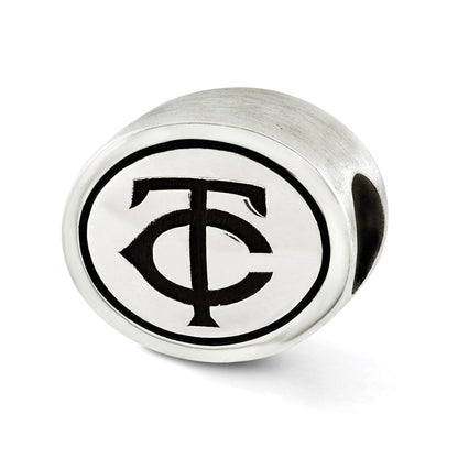 Sterlingsilber Mlb Siskiyou Schnalle Antikisiert Minnesota Twins Perle