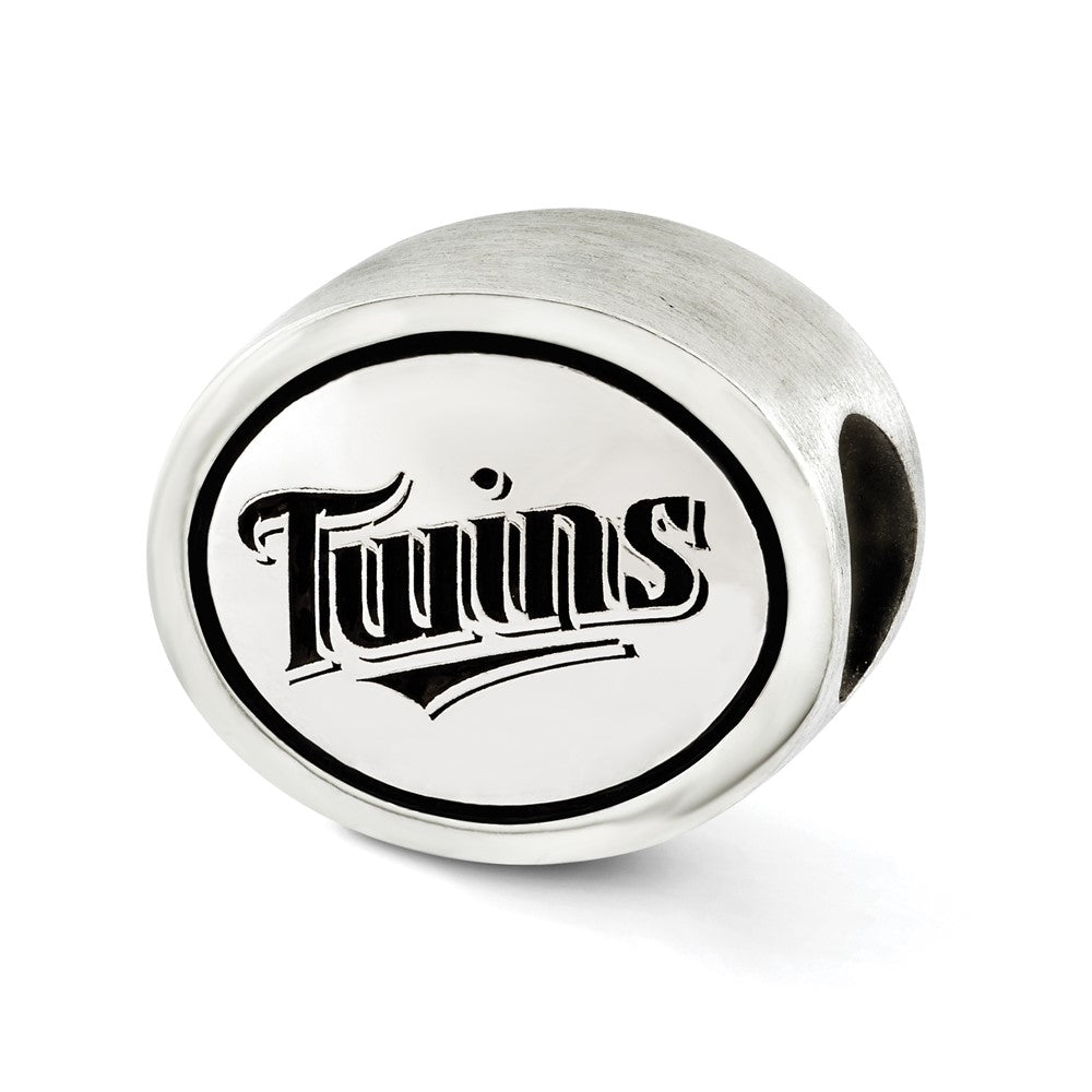 Sterlingsilber Mlb Siskiyou Schnalle Antikisiert Minnesota Twins Perle