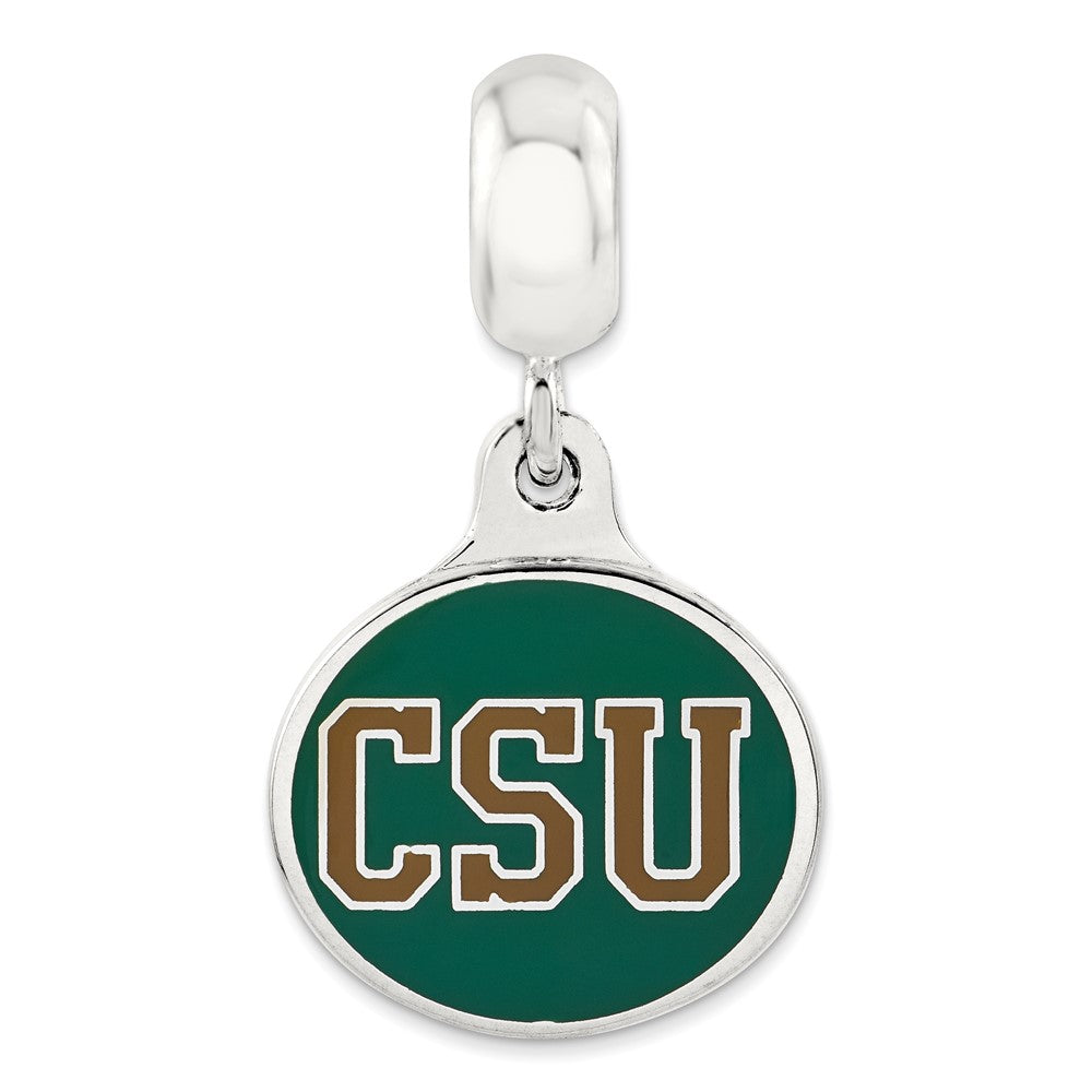 Sterlingsilber Colorado State University Collegiate Emailliert Hängend Perle