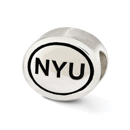 Sterlingsilber Antikisiert New York University Collegiate Perle