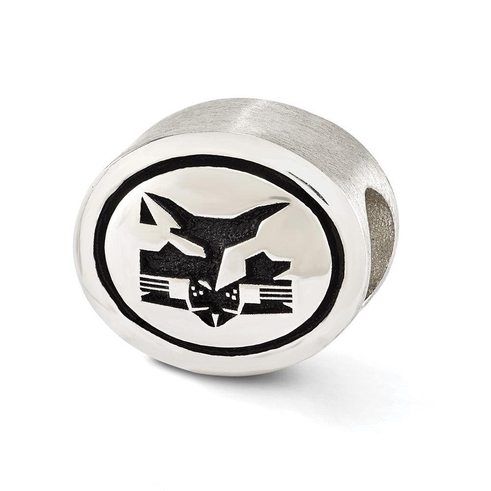 Sterlingsilber Antikisiert New York University Collegiate Perle