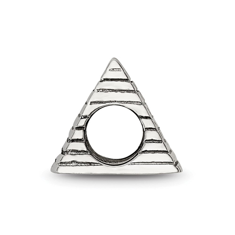 Sterlingsilber Reflections Pyramid Perle