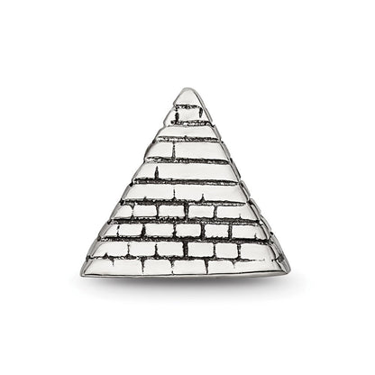 Sterlingsilber Reflections Pyramid Perle